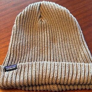 Patagonia Knit Beanie in Tan